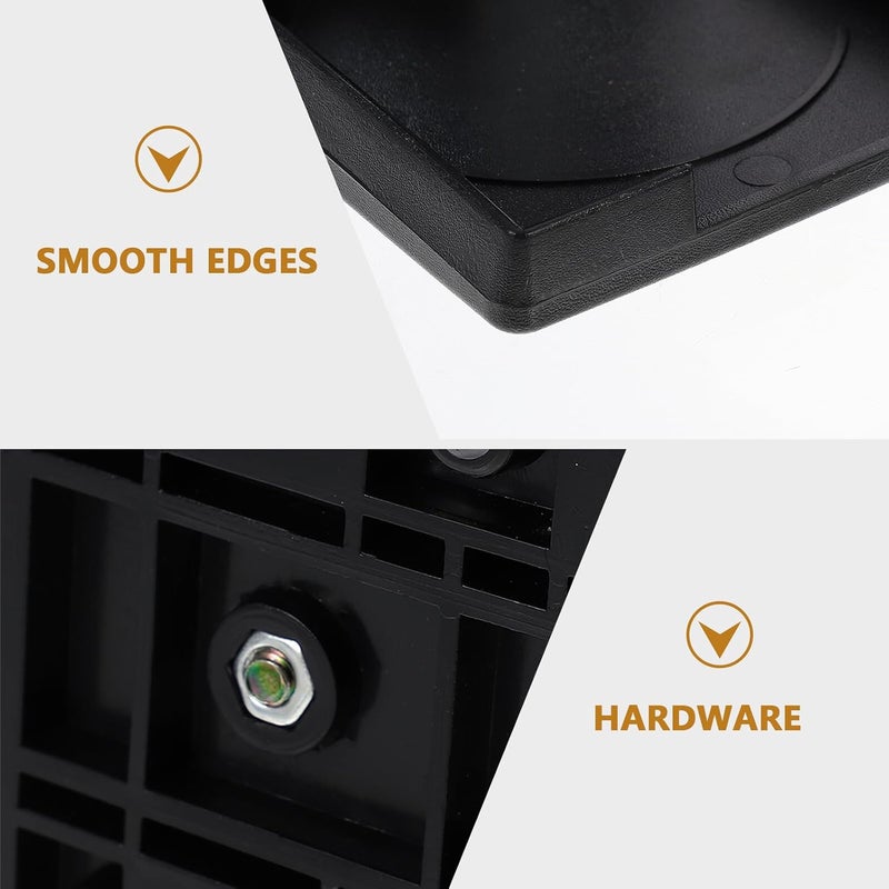 Car Cup Holder Black Portable Beverage Stand Car Water Bottle Container for Travel and Daily Use - Image 5
