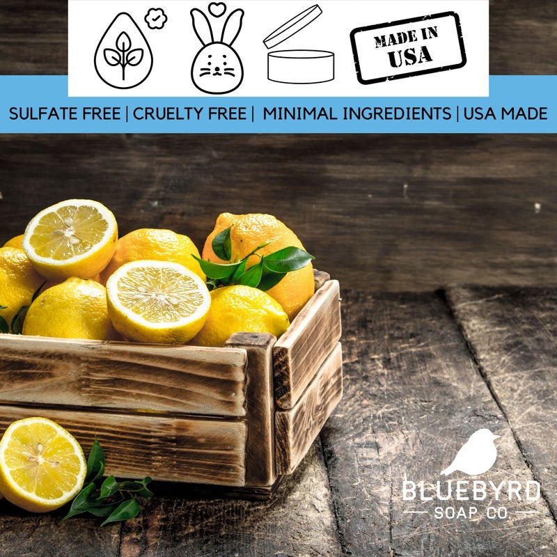 BLUEBYRD SOAP CO. BLUEBYRD Soap Sugared Lemon Hair & Body Fragrance Spray | Sweet Perfume Mist for Hair & Body | Weightless Hair Refresher | Clean, Vegan, No Paraben Sulfate and Silicones| Alcohol-Free (Sugar Lemon) - Image 4