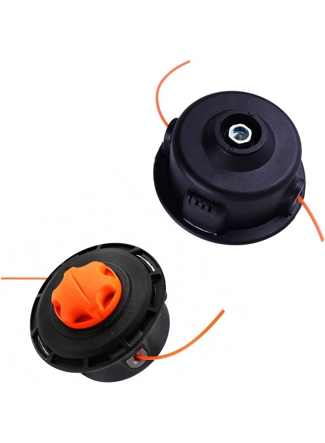 measjimi (2-Pack) 308923014 Reel Easy Trimmer Head Fits Toro 51954 51955 51974 51975 String Trimmer Auto Head Replaces 120950010 - Image 3
