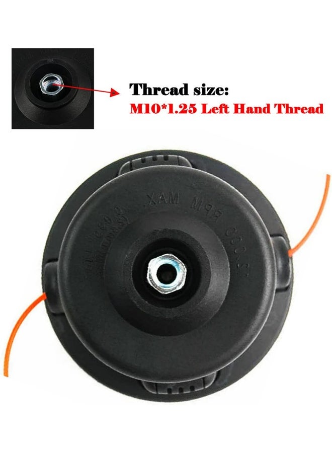 measjimi (2-Pack) 308923014 Reel Easy Trimmer Head Fits Toro 51954 51955 51974 51975 String Trimmer Auto Head Replaces 120950010 - Image 4