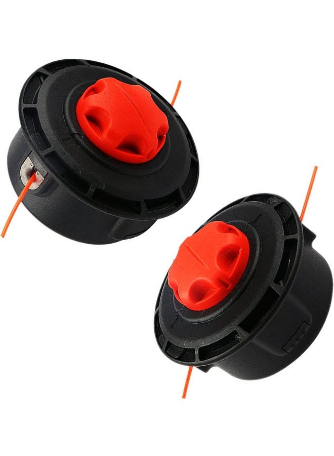 measjimi (2-Pack) 308923014 Reel Easy Trimmer Head Fits Toro 51954 51955 51974 51975 String Trimmer Auto Head Replaces 120950010 - Image 1