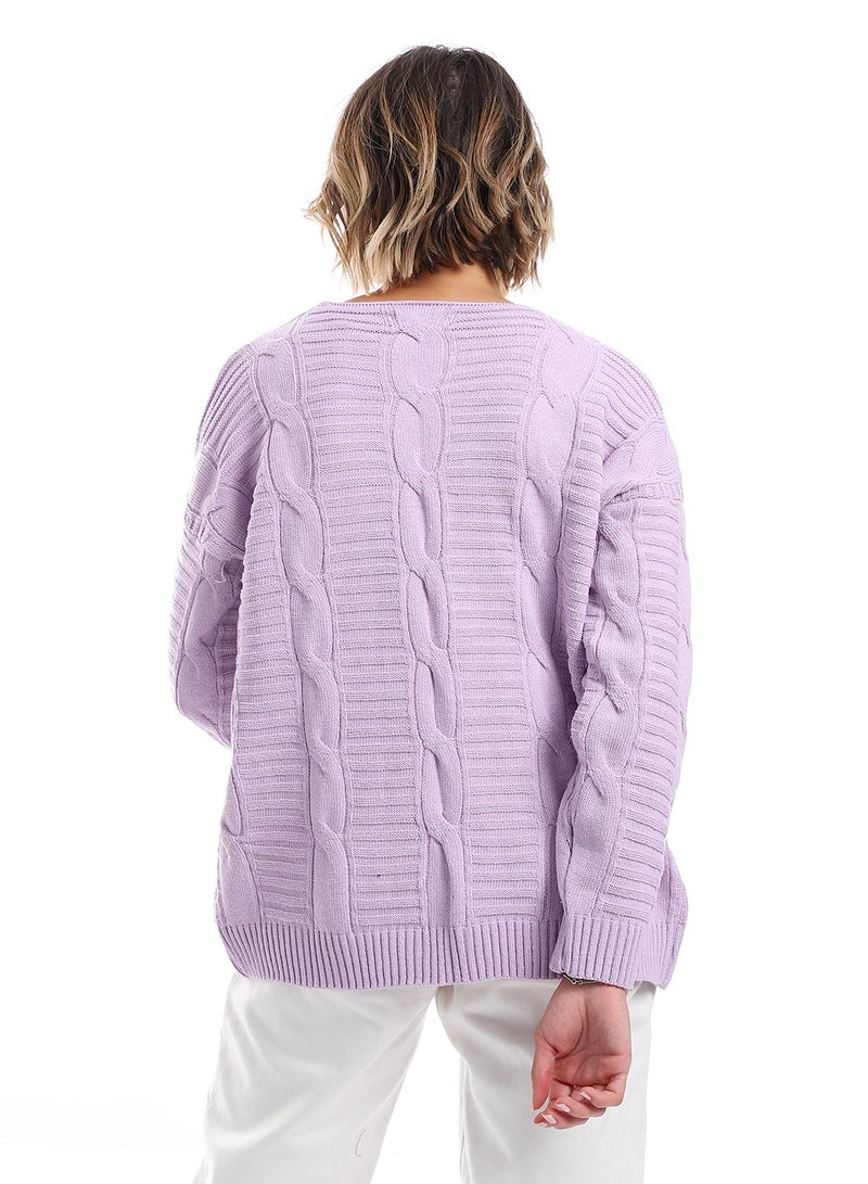 Caesar Womens Wool Open Cardigan - Image 4