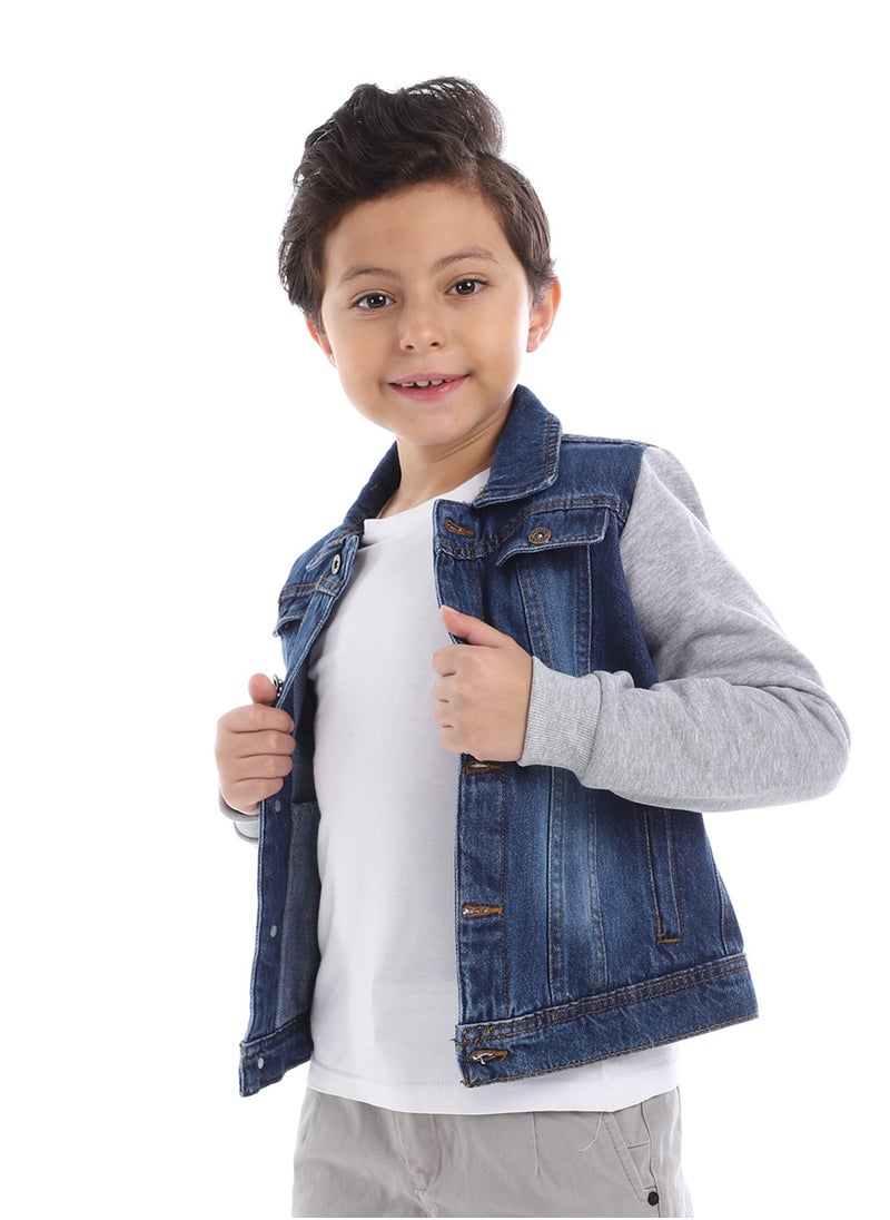Master Jeans - Denim Jacket For Kids - Image 1