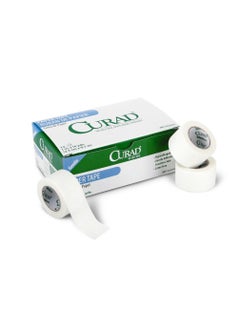 CURAD CURAD Paper Adhesive Tape, 1" x 10 yds., Not Made from Natural Rubber Latex, Pack of 120 