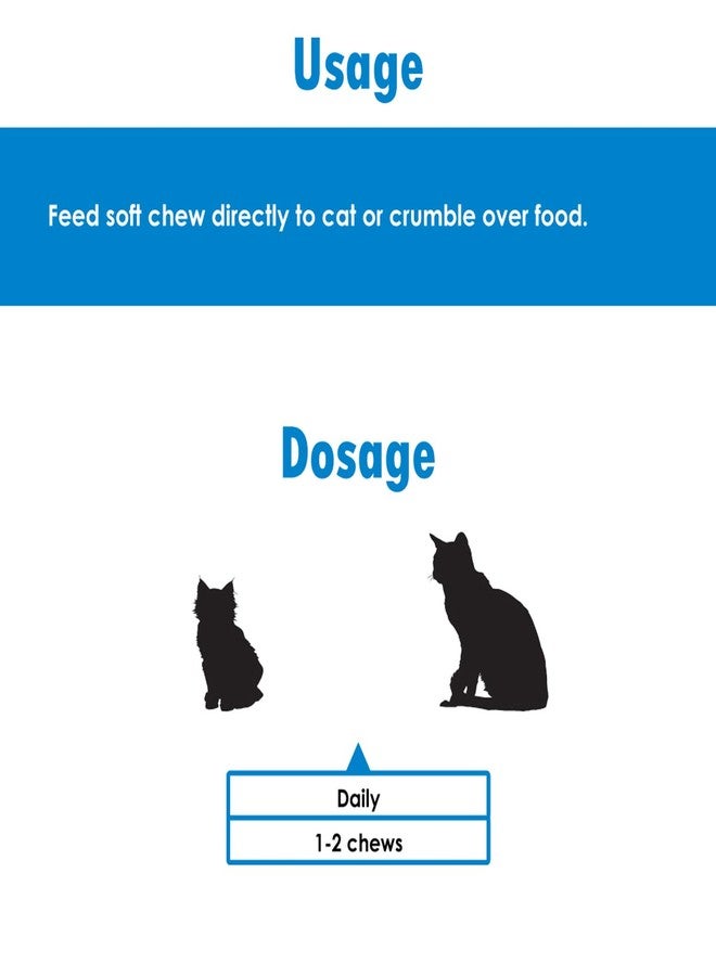 Pet Health Solutions Felisyl Immune System Support for Cats - Amino Acid L-Lysine - Produce Antibodies - Healthy Tissue, Respiratory Health, Vision - Chicken Flavor, 60 Soft Chews - Image 4