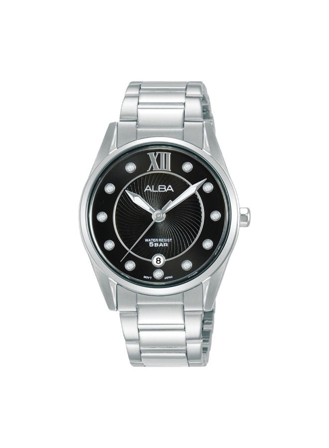 Stainless steel Analog Wrist Watch AG8M67X1