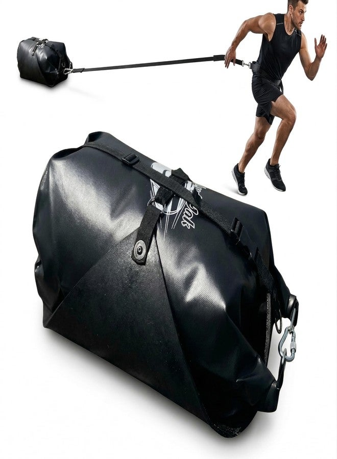 Shred Pak نظام ShredPak المُطوّر - نظام تدريب المقاومة - حزام أوزان، حقيبة أوزان، مقابض - تدريب كرة القدم، على أي سطح، تمرين قوة للرياضيين - حرق 3 أضعاف السعرات الحرارية - مناسب للصالة الرياضية، المنزل، والأنشطة الخارجية - Image 1