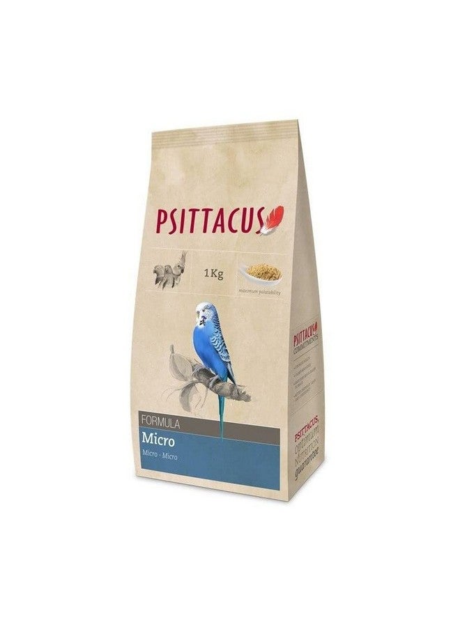 Psittacus Micro 2.2 lb | Complete Diet for Parakeets, Cockatiels and Australian Parrots | Premium Food for Birds, 100% no-GMO - Image 4