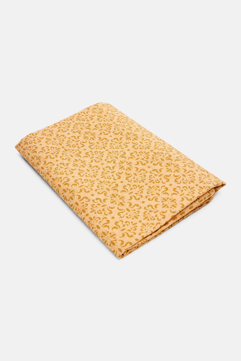 Muy Mucho Allover Print Water Repellent Cushion Cover 60 x 60 cm, Orange - Image 1