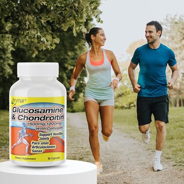 Arymar Glucosamine Chondroitin & Collagen Supplement Joint Support Formula Two Pack - Image 3