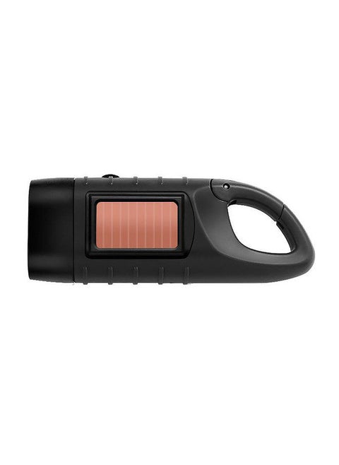 Portable LED Flashlight Hand Crank Dynamo Torch Lantern Multifunctional Solar Power Rechargeable Tent Light