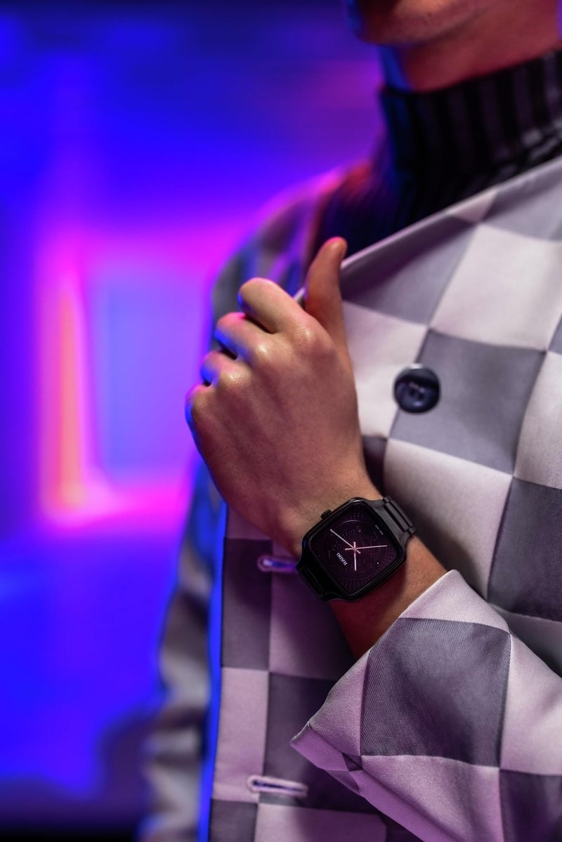 Rado -New True Square-Unisex-Swiss Automatic Watch-High-Tech Ceramic-Sapphire Crystal -38mm - Image 3