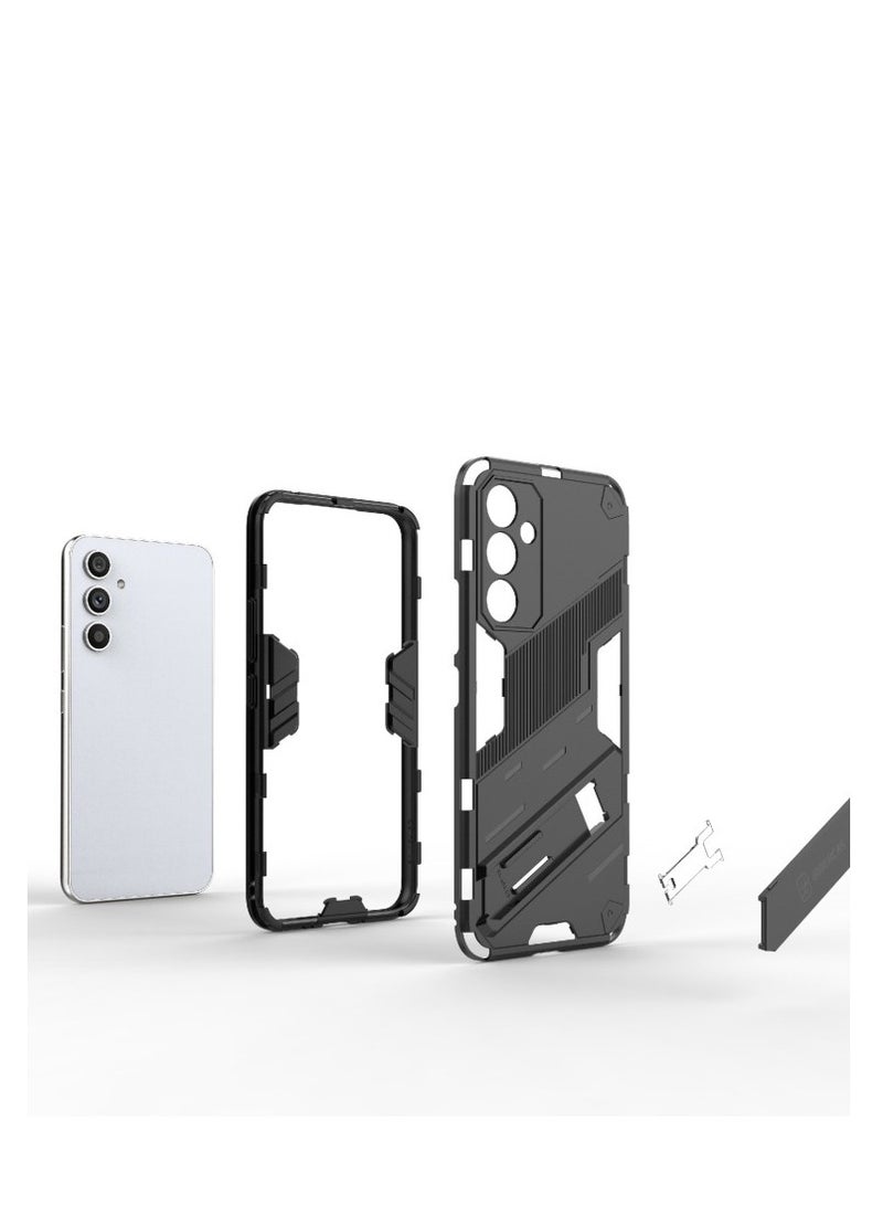 Punk Armor 2 in 1 PC Tpu Shockproof Phone Case with Invisible Holder For Samsung Galaxy A54 (watermelon) - Image 5
