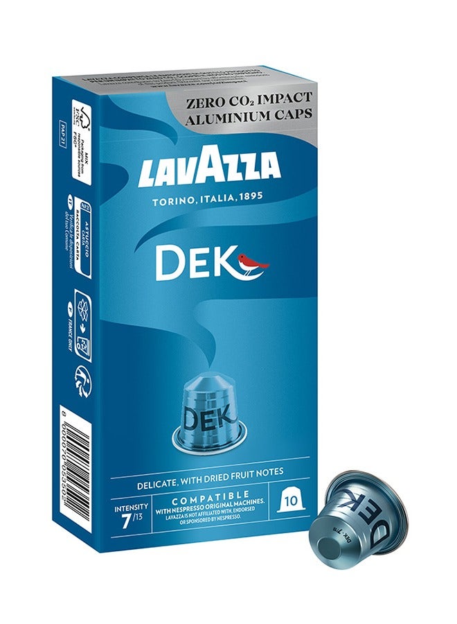 Lavazza Dek Coffee Capsules 10 Capsules (58g) - Image 2