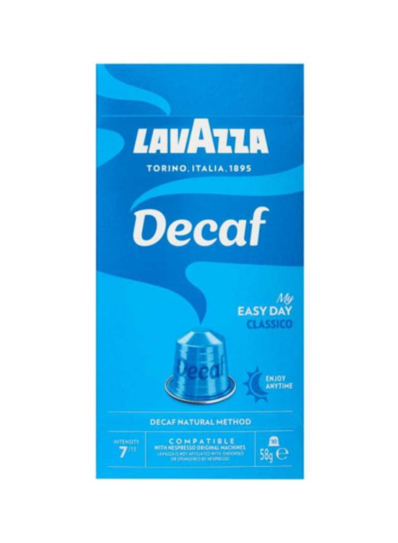 Lavazza Dek Coffee Capsules 10 Capsules (58g) - Image 1