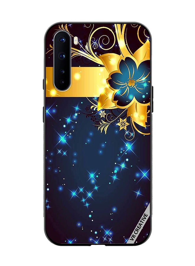 VR CREATIVE Protective Case Cover For OnePlus Nord Flower Design Multicolour - Image 1