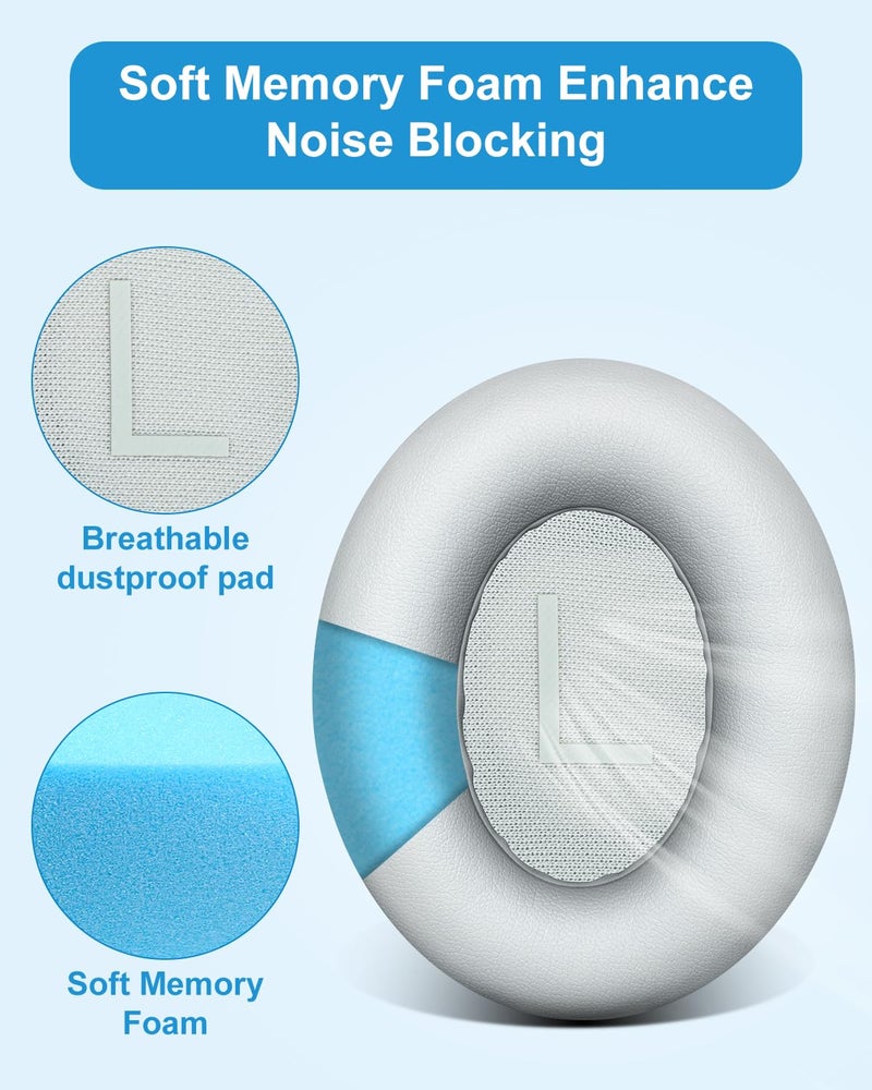 Link Dream Earpads for Bose NC700 Headphone Replacement Ear Pads Ear Cushion Soft Protein Leather Noise Cancelling - Image 3