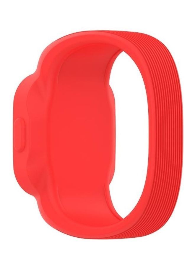 NIBEMINENT Silicon Replacement Watchband For Garmin Vivofit JR3 (S Size) Red - Image 2