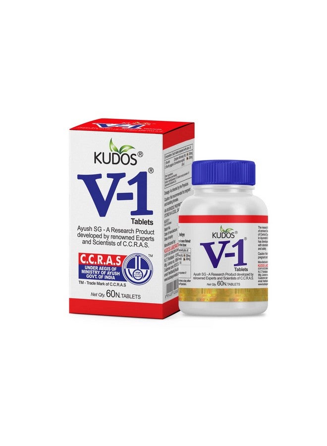 Kudos Ayurveda V1 Tablets (60 Tab) Pack Of 4  - Image 3