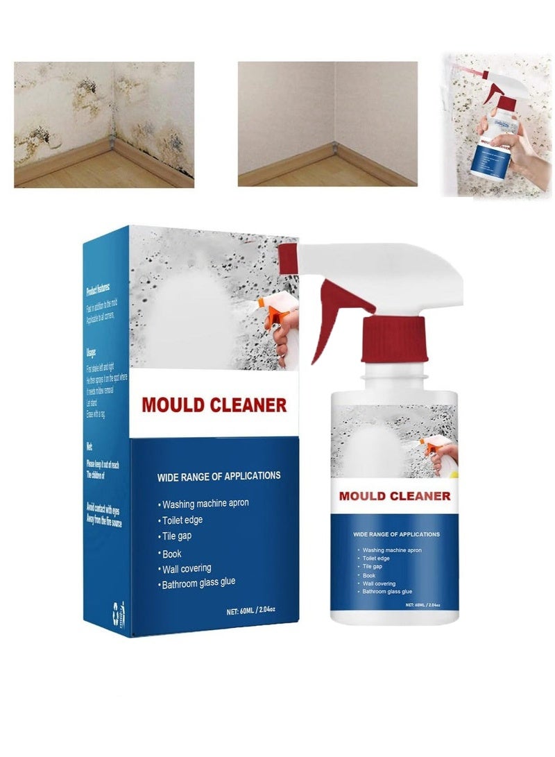 Household Mold Remover Cleaning Gel, Mould and Mildew Multi-Purpose Foam Cleaner Effective Black Spray Anti Paint Indoor for Kitchen Bathroom Tile - Image 1