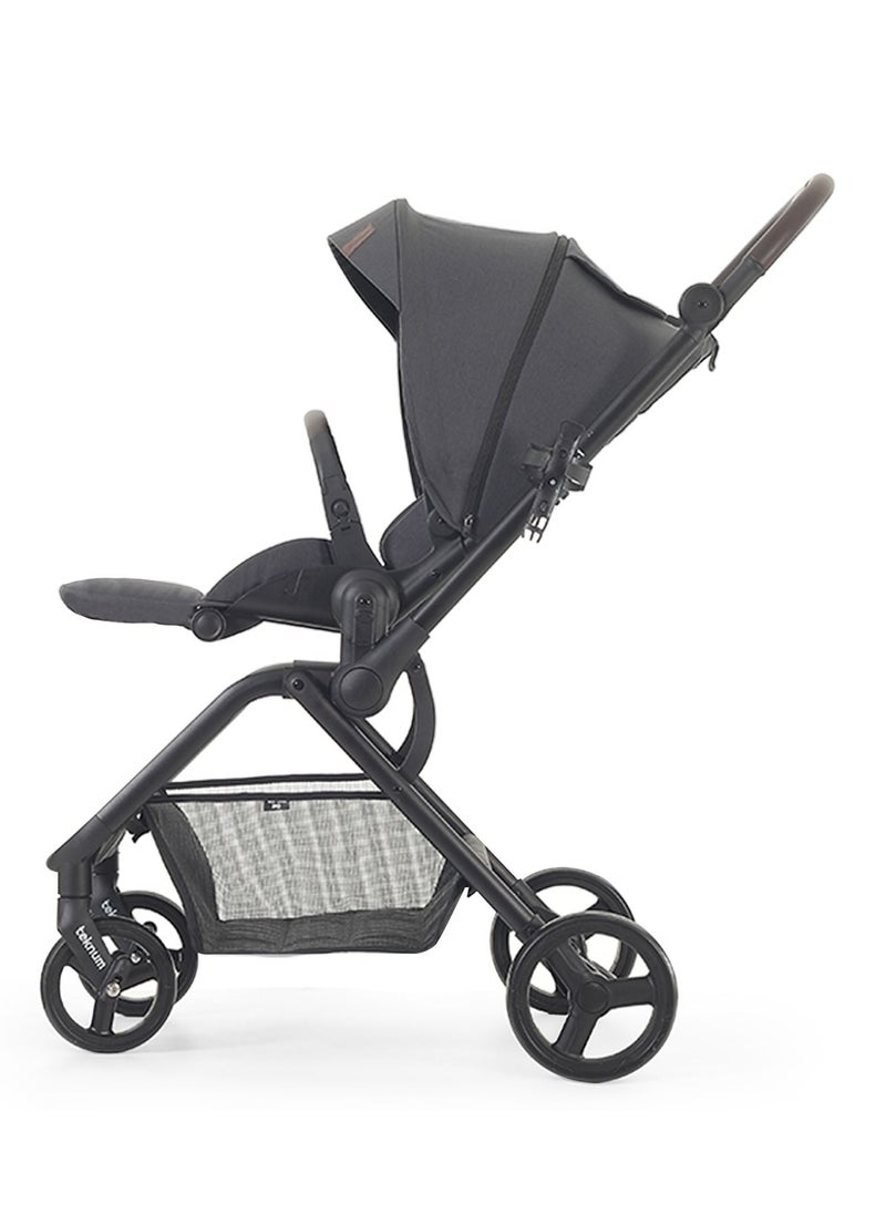 Teknum STROLL 1 Reversible Travel Stroller-Grey