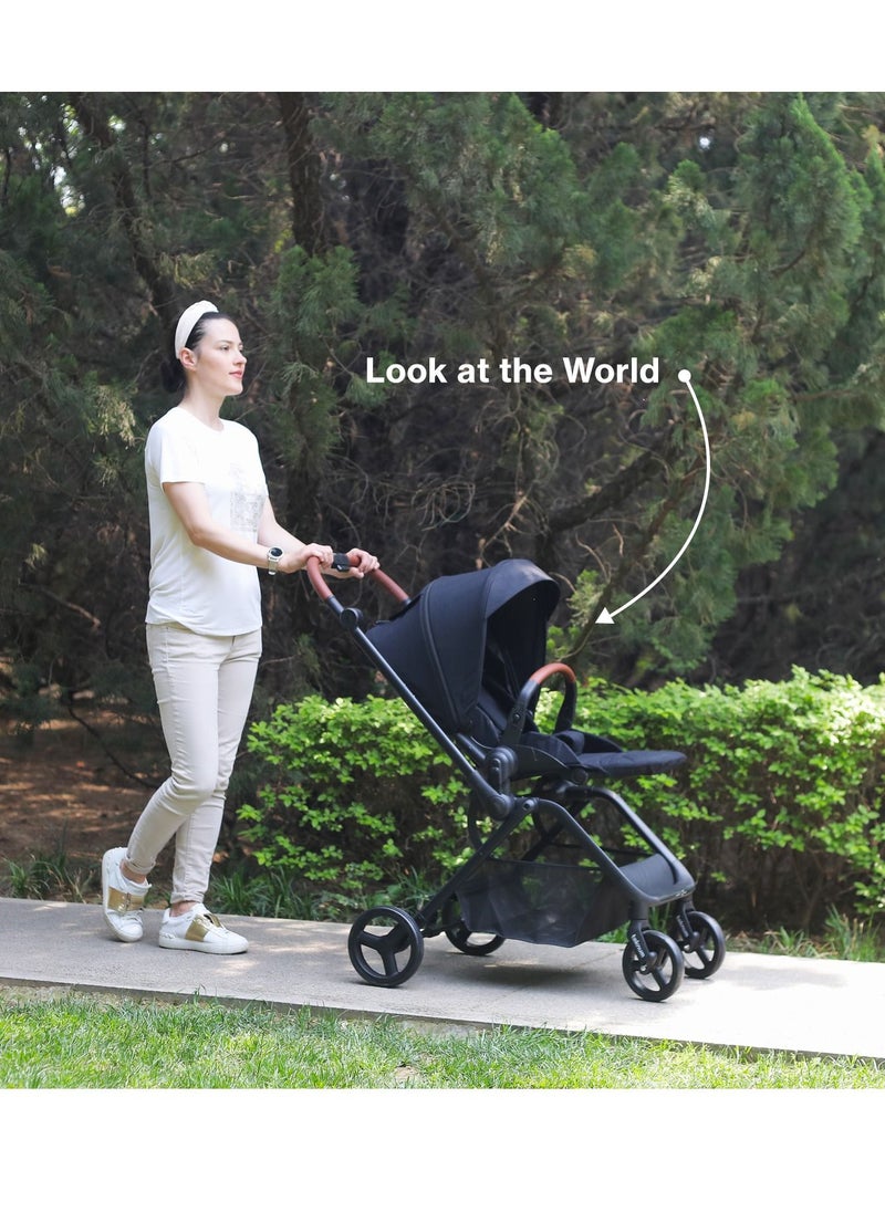 Teknum STROLL 1 Reversible Travel Stroller-Grey