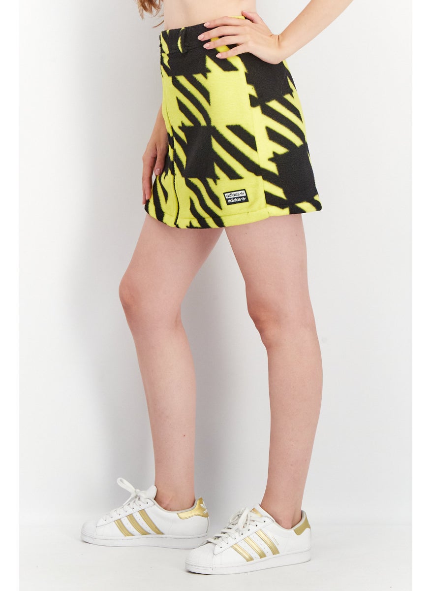 adidas Originals Women Sportswear Fit Embroidered Logo Outdoor Skirt, Black  - Image 3