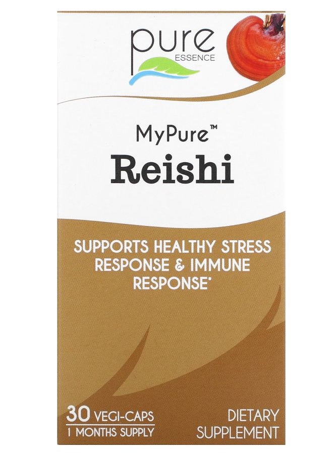 Pure Essence My Pure Reishi 500 mg 30 Vegi-Caps 