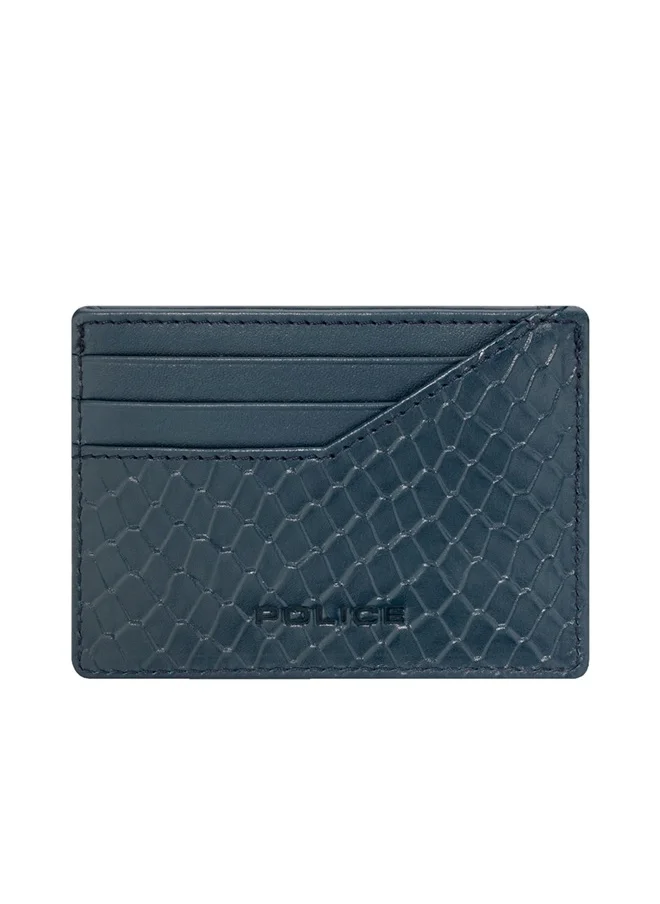 بوليس Antiquity Navy Card Case For Men