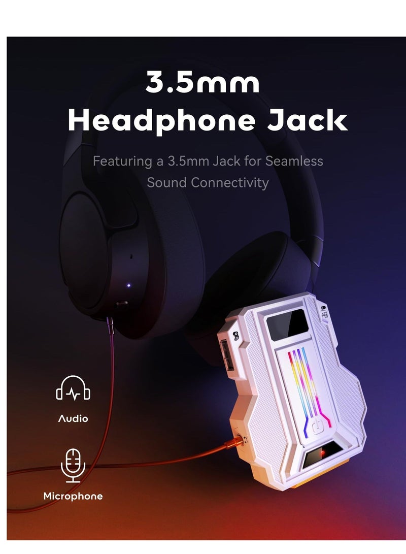 Keyboard Mouse Adapter for PC Game Controller Emulator for PC, PS4, PS3, Switch, Xbox One, Xbox 360, Xbox Series S/X, Advanced Crossover Gaming Converter, Supports Headphones, App Customization - Image 5