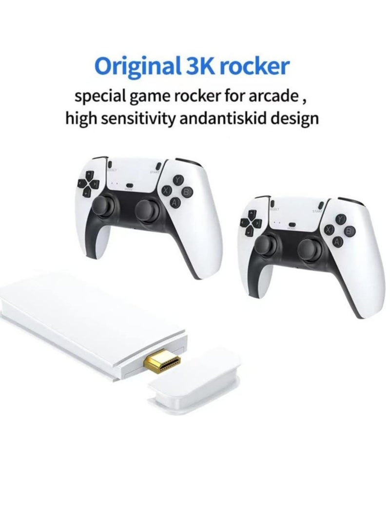 Wireless Retro Game Console, HD 4K Classic 20000 Games, Mini Arcade Two Player Plug & Play Video Game Stick, 23 Classic Emulators Definition HDMI Output Adults Kids Gift (64GB) - Image 5