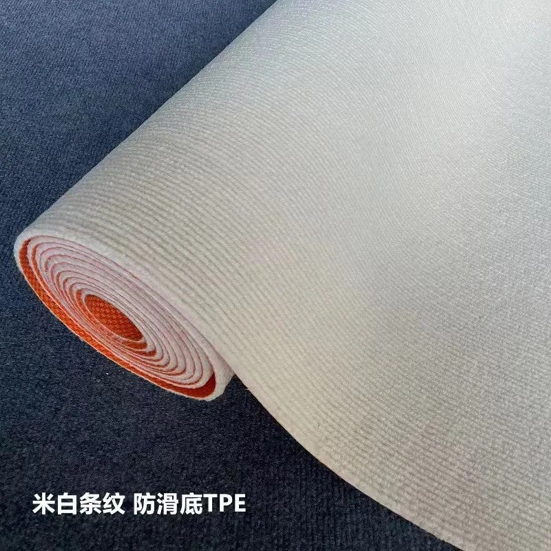 Y&D White Square Carpet Thick Brushed Table Runners for Wedding Decorations, Commercial Exhibitions & Celebration Hall Events - Image 1