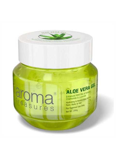 Aroma Treasures Aloe Vera Gel For Face, Skin, Body & Hair | Paraben Free  Aloevera Gel For Glowing Skin Suitable For Men & Women 250 G (Pack Of 1) |  Best Price