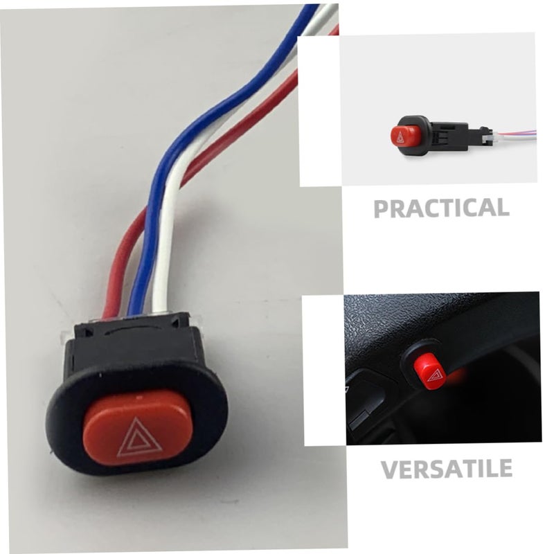 Motorcycle Emergency Flasher Switch Double Flash Warning Controller Universal Fit - Image 5