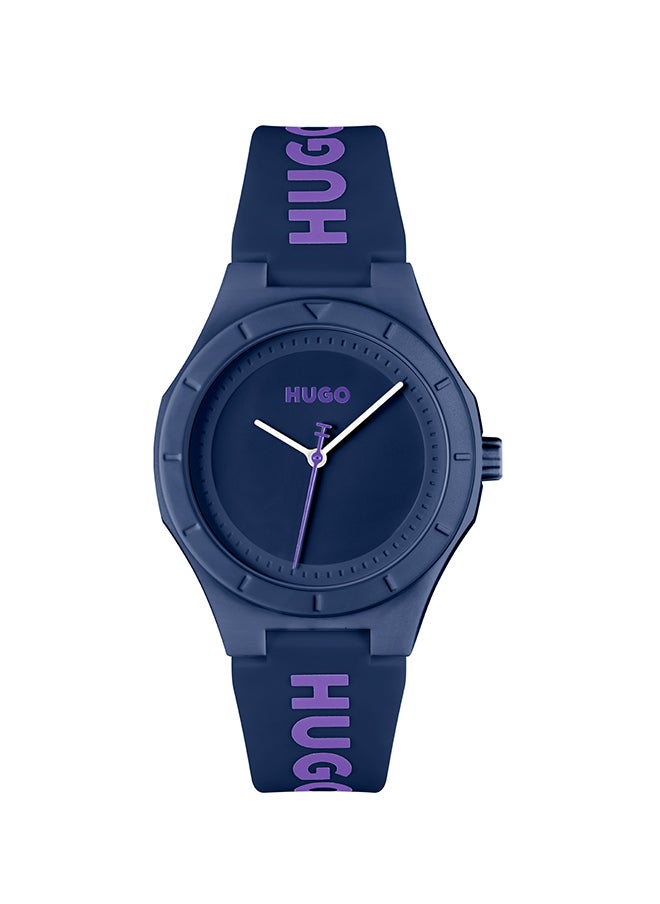 HUGO BOSS Women's Analog Round Shape Silicone Wrist Watch 1540167 - 36 Mm  - Image 1
