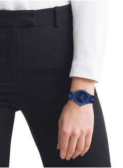 HUGO BOSS Women's Analog Round Shape Silicone Wrist Watch 1540167 - 36 Mm  - Image 4