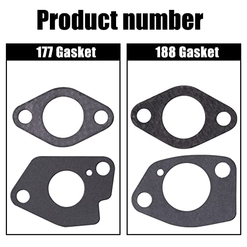 MRELC Air Filter Adapter Jet Kit for Predator 301cc 420cc 11hp 13hp 15hp GX340 GX390 389cc Stage 1 Mini Bike Parts Go Kart Golf Cart Lawnmower Water Pump Pressure Washer Generator OHV Engine (Black) - Image 3