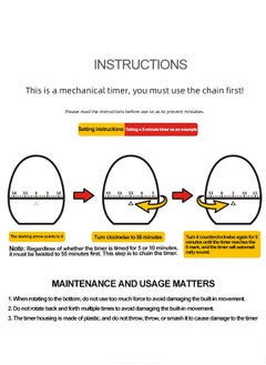 Ssovi Multifunctional Kitchen Timer Kitchen Baking Reminder Student Study Reminder Egg Timer  - Image 4