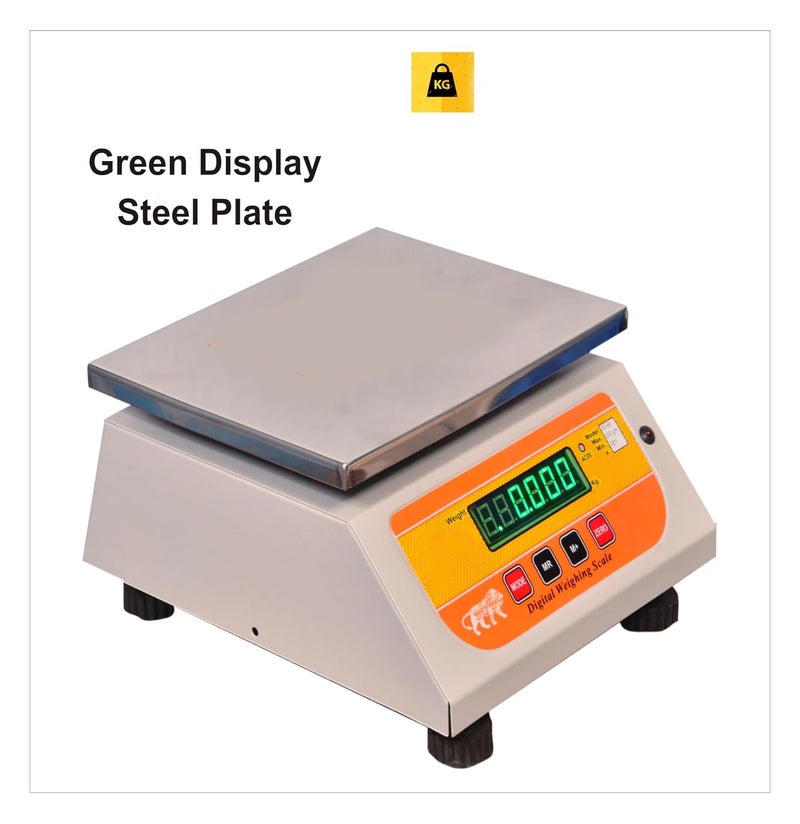 GRAMTECHNOLOGY Weight Machine for Shop 30kg x 2g High-Precision Weighing Scale Digital, for Factory and other Uses 1, White - Image 4
