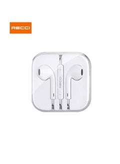 Recci RECCI REP-L27 HD SOUND WIRED EARPHONE (TYPE-C) - WHITE  - Image 4