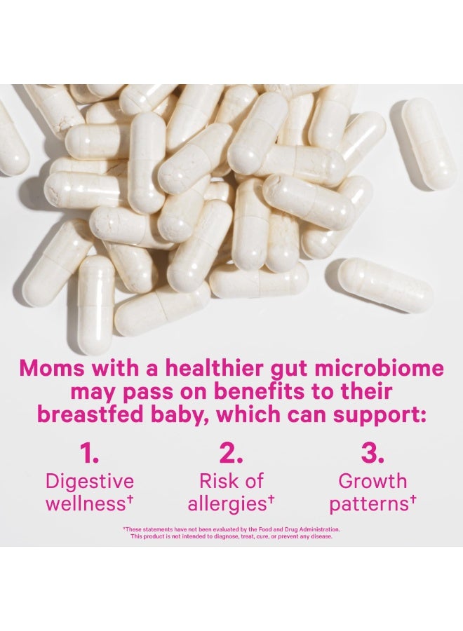 Pink Stork Lactation Probiotic, 30 Billion CFUs from 8 Strains, 30 Capsules, For Breastfeeding Moms, Dietary Supplement - Image 3