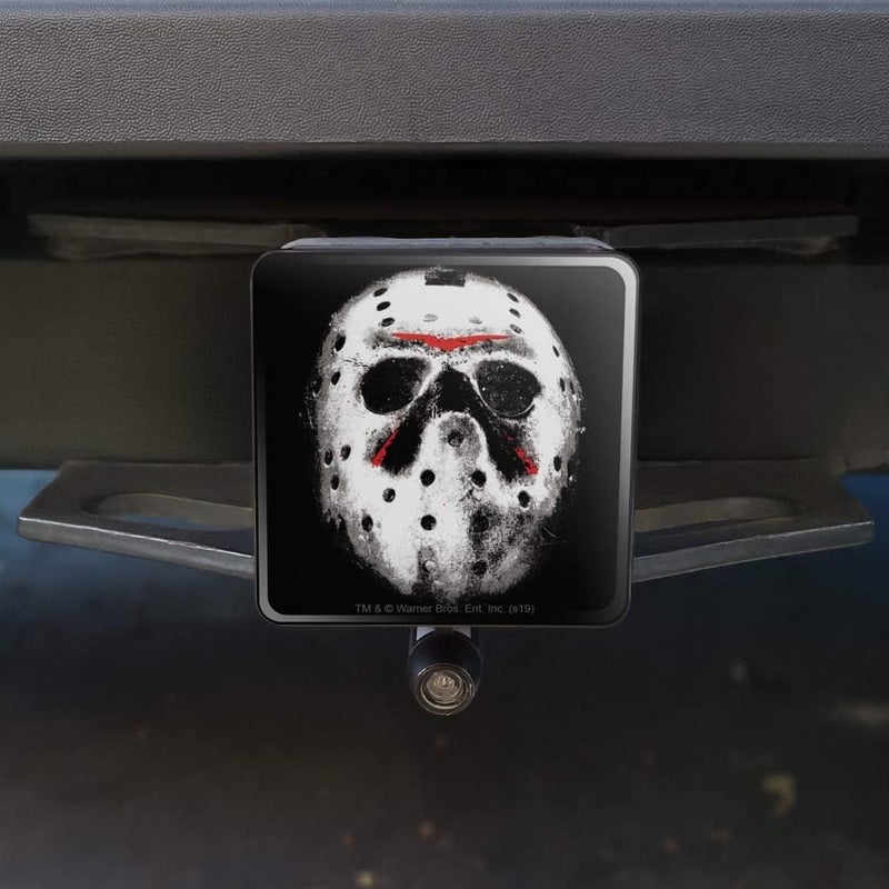 GRAPHICS & MORE Friday The 13th Jason Mask Tow Trailer Hitch Cover Plug Insert - Image 4