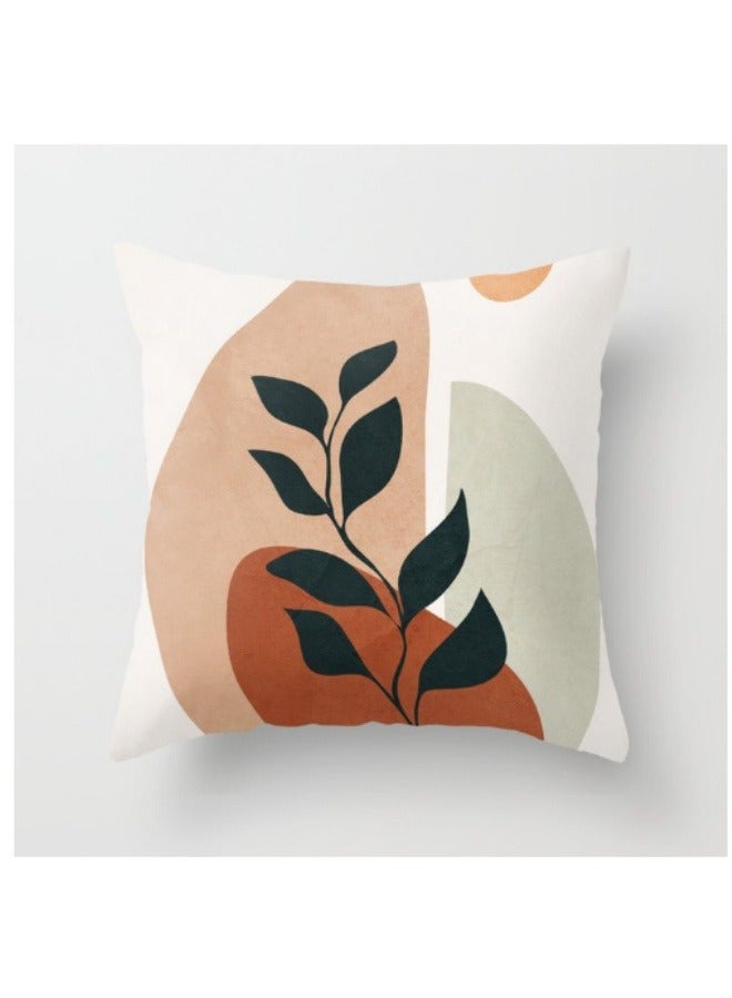 ميكسد مجموعة من 4 بوهيميا مجردة وسادة - 45 * 45cm التصميم الهندسي - أريكة مع الحد الأدنى من وسادة - ديكور المنزل وسادة - Image 4