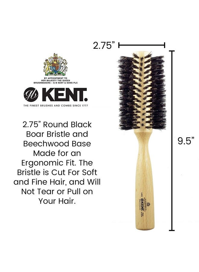 KENT Kent Lbr2 Finest Hair Brushes For Women Blow Dry Brush Made Of Beechwood Spiral Radial Boar Bristle Hairbrush For Short Or Shaped Hair Royal Salon Style Straightening Pure Wood Brush From Kent - Image 3