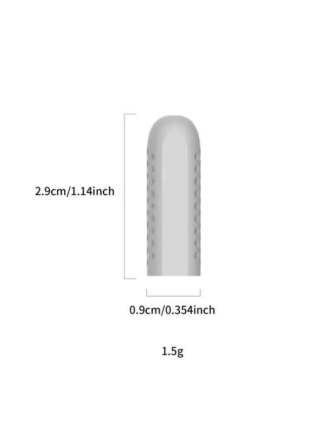 غطاء سيليكون أبيض واقٍ لطرف Apple Pencil Pro - Image 2