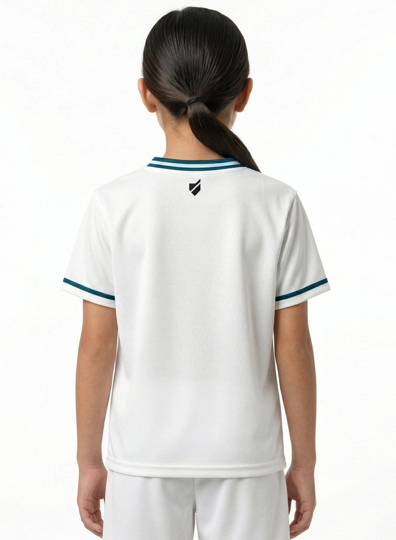 Baseball United Mid East Falcons Kids' V-Neck Jersey - Image 3