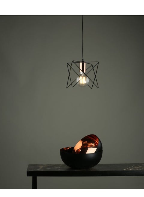 Star fit pendant light  - Black