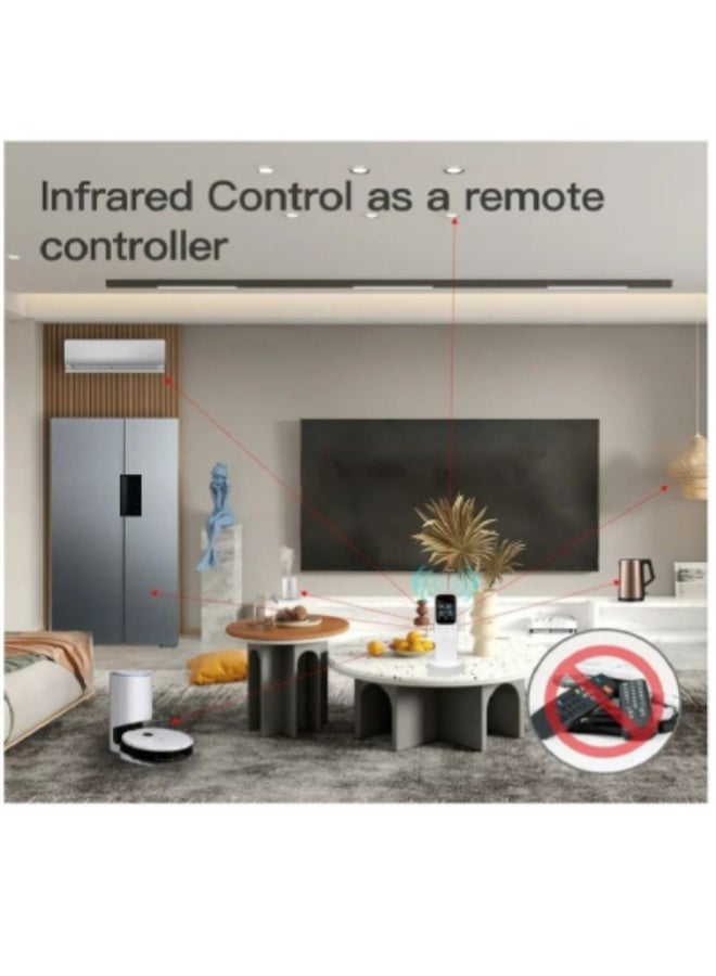 ارواق لوحة تحكم ذكية مركزية تعمل بالواي فاي مع شاشة لمس وجهاز تحكم IR – وحدة تحكم منزلية ذكية تدعم التطبيق والريموت والتحكم بالأزرار - Image 5