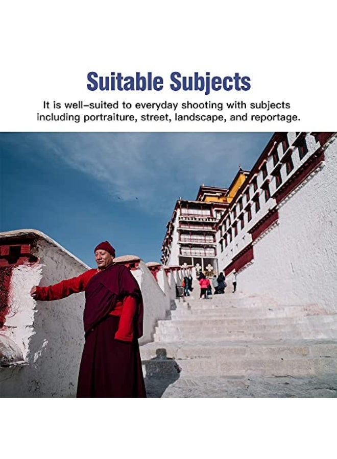 تترتيسان عدسة بزاوية واسعة 21 مم F1.5 لكاميرات Leica M-Mount مثل M2 M3 M4 M9 M10 باللون الفضي - Image 5