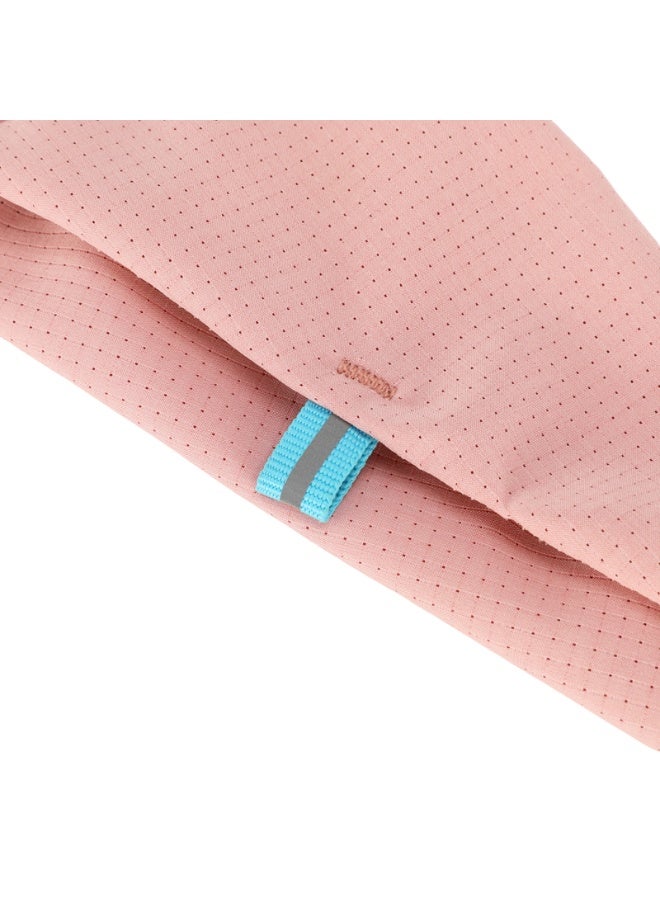 AZELA Water-Repellent Running Waist Pack - Lightweight, Reflective & Adjustable for Sports/Marathon Pink - Image 5
